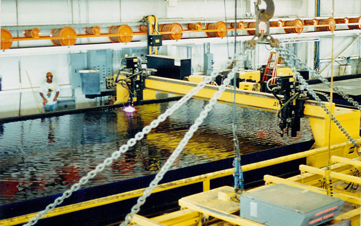 Alabama Shipyard Esab Cutter