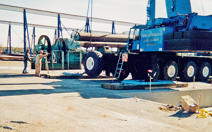 Alabama Shipyard Plate Roller